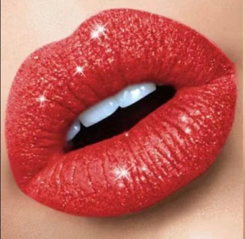 Mrs. Claus Glitter Matte Lipstick 07
