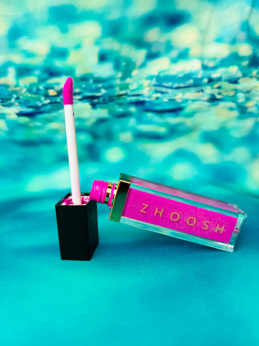 Spark Glitter Matte Lipstick 01